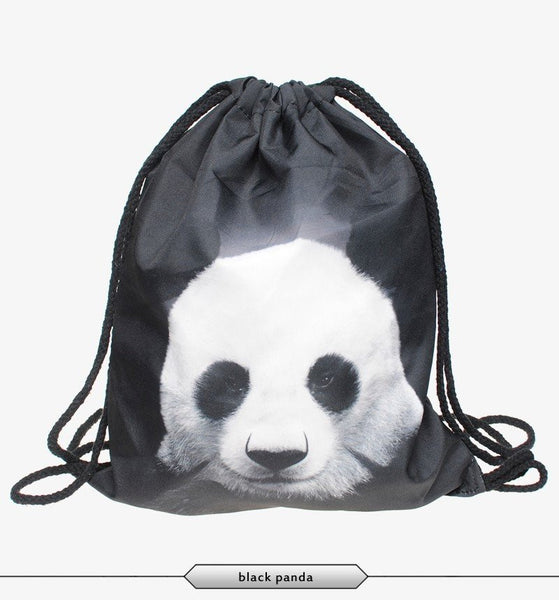Product Backpack - Drawstring 3D Print Backpack (17 Designs)