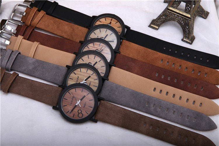 Product GiveAway - Mens Casual Wood Design Watch Offer