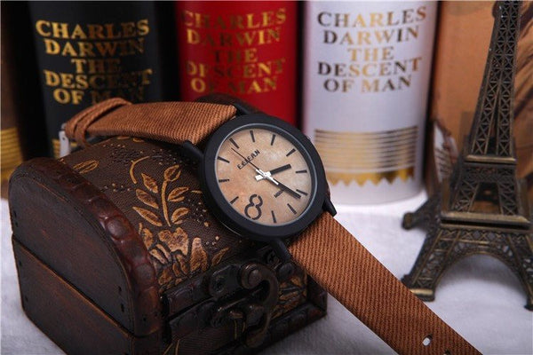 Product GiveAway - Mens Casual Wood Design Watch Offer