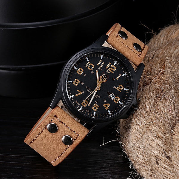 Product Watch - Classic Leather Strap Watch