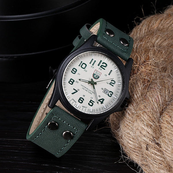 Product Watch - Classic Leather Strap Watch
